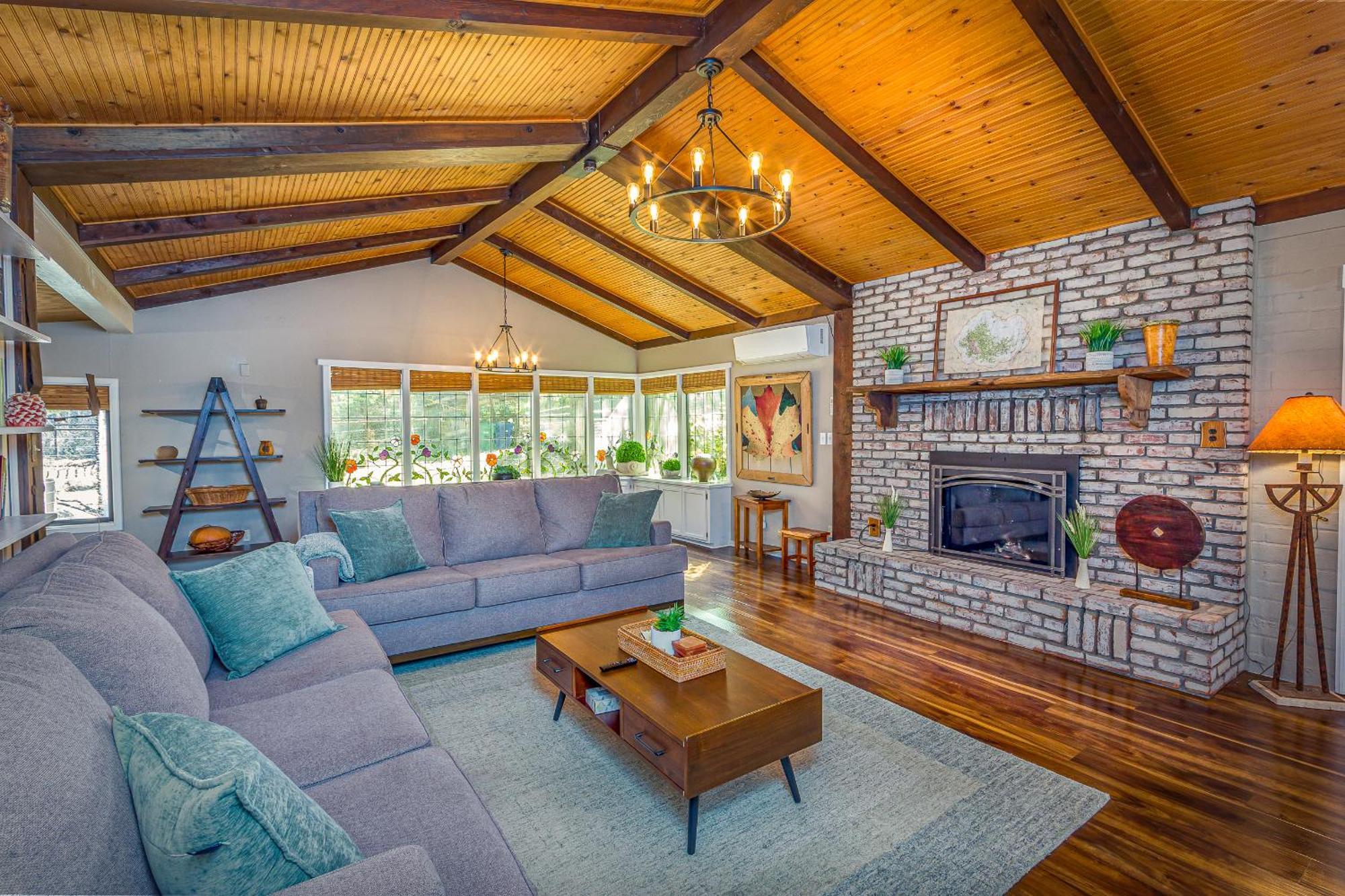 Magical River House ! 10 Min To Snp Park Entrance Three Rivers Bagian luar foto